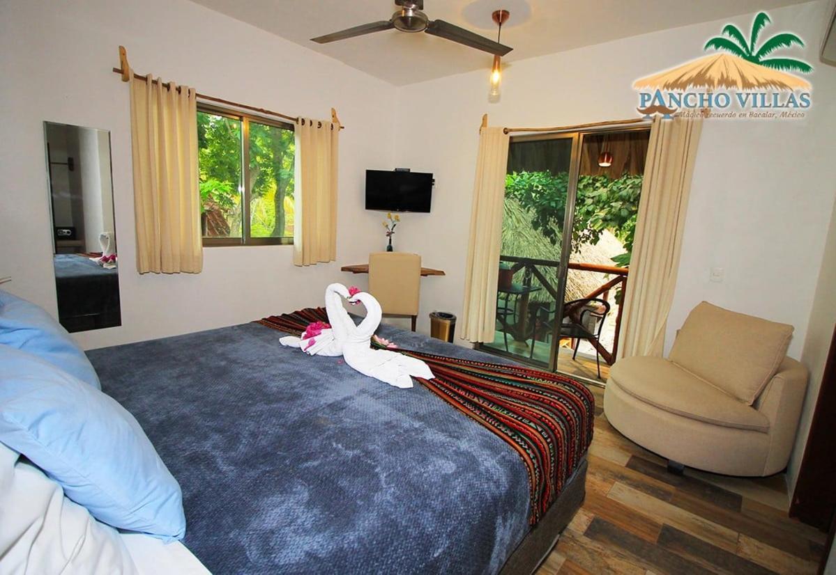 Hotel Pancho Villas Bacalar - Free Bikes And Paddles Ngoại thất bức ảnh