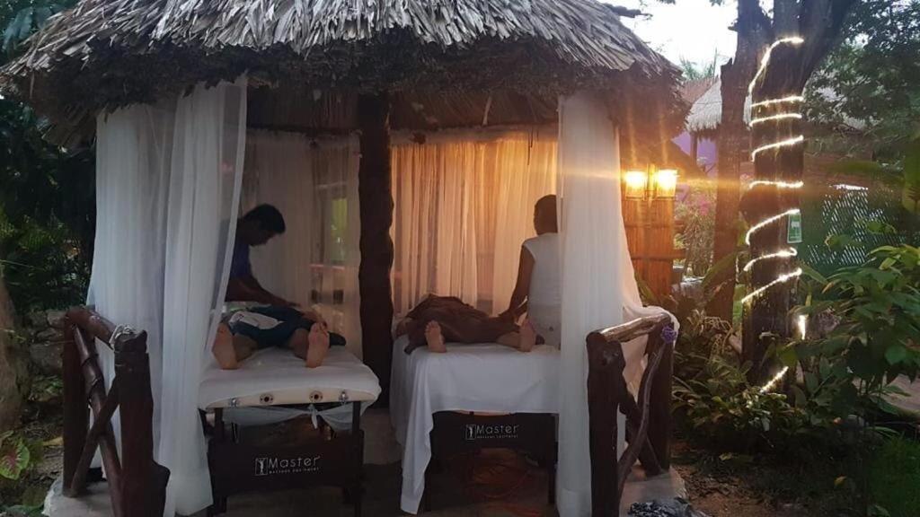 Hotel Pancho Villas Bacalar - Free Bikes And Paddles Ngoại thất bức ảnh